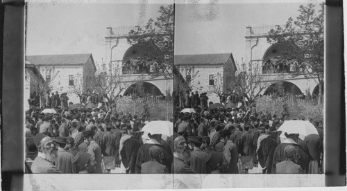 Funeral services of a Jewish Rabbi, Jerusalem