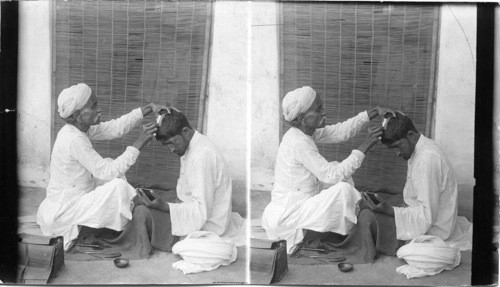 A Barber, India