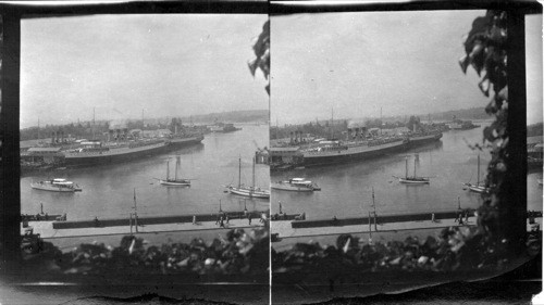 Inner Harbor. Victoria, B.C. from Empress Hotel