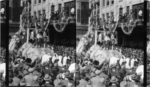 Mardi Gras Day - Feb. 16 - 26 - Float Parade on Canal St. New Orleans La