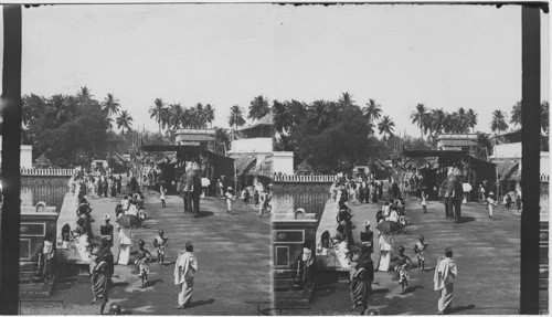 Festival of the Raft, to the God Vishnu, Madura, So. India