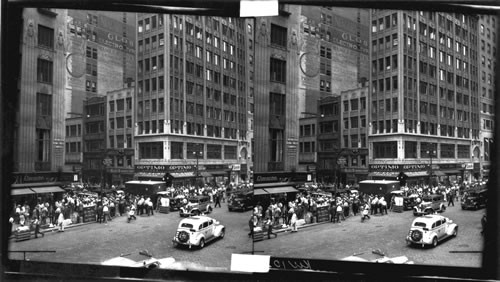 The Garment Section. Thirty-First Street and Seventh Ave. New York City