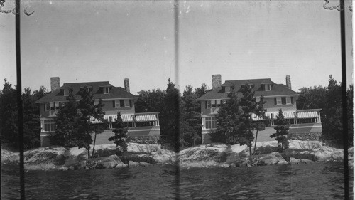 A.J. Mellon Cottage. Squirrel Island. Muskoka Lakes, Ont. Can