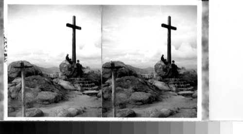 View over Riverside from Mt. Rubidoux, California 1915