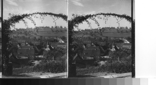 Rural Germany. Upper Rhine Valley. April 1933, service