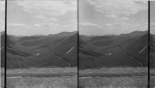 Crawford Notch, from Mt. Willard, N. H