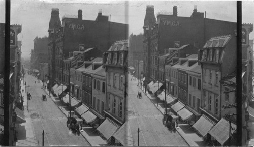 Looking south on Charles St. Baltimore, MD