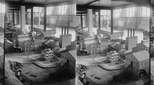 Model of Portland Cement Works. Smithsonian Institution. Wash., D.C