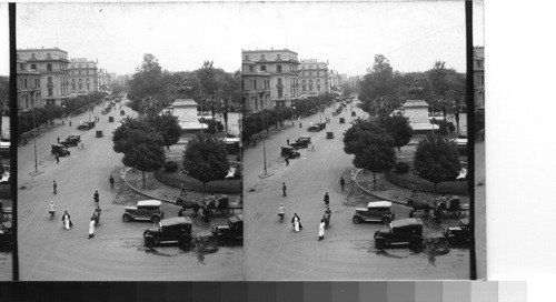 Shari el-Kamel and Place Mindan el-Teatro. Cairo, Egypt