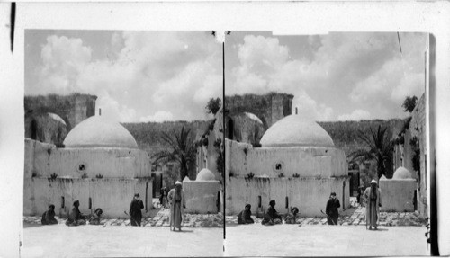 Traditional Tomb of John the Baptist, Samaria. Herod’s capital city, Palestine