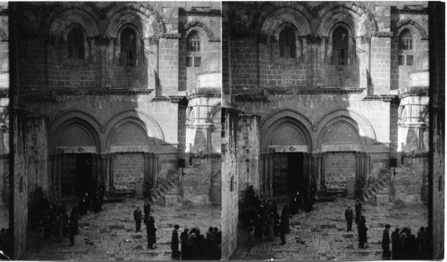 Church of the Holy Sepulchre, Palestine. Jerusalem