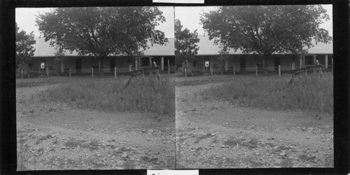 Headquarters Bldg. old camp Verdie, Tex