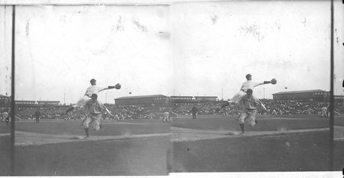 Baseball Game, Polo Grounds, Washington Heights, N.Y. City