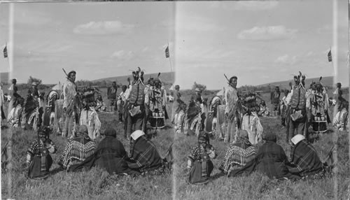 Montana Blackfeet Indians Dance, Glacier National Park