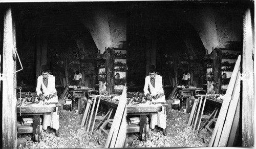 A Carpenter Shop at Nazareth, Palestine