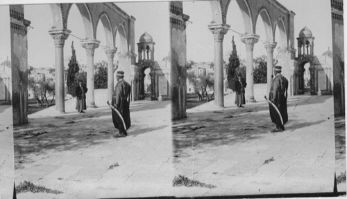 Mosque of El Aska - Jerusalem. Palestine, Asia