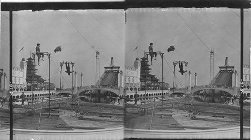 Trapeze Performers, Dreamland. Coney Island, N.Y