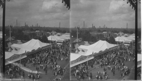 Panorama from top of grand stand, Toronto Exposition, Canada