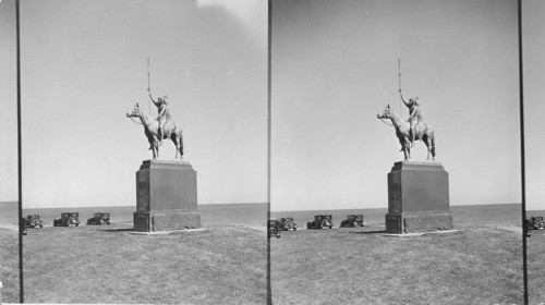 Statue "Signal Of Peace."