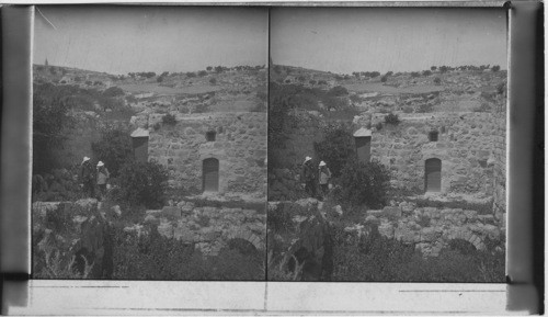 House of Mary and Martha of Bethany. Palestine