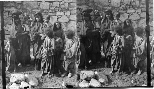 People of Jericho. Palestine