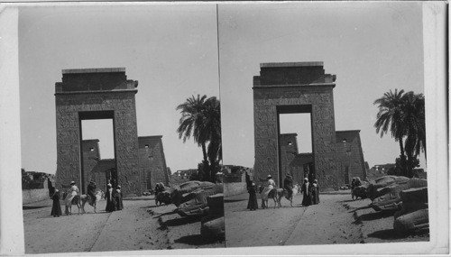 Portal of Eurgeta I- Temple of Karnak, Egypt