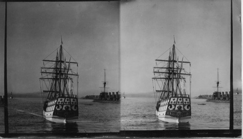 The "Don de Dieu", Champlain's Ship of Discovery. Quebec