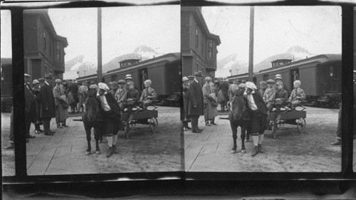 Buchanan Boys at Skagway, Alaska