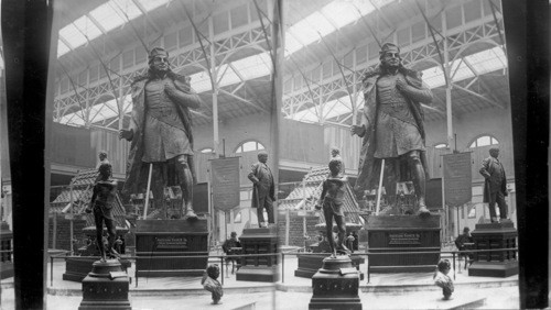 The Great Statue of Columbus, Liberal Arts Building, Worlds Columbian Exposition