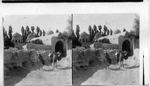 Gate of Peace by the Mosque of Islam, Damascus, Syria