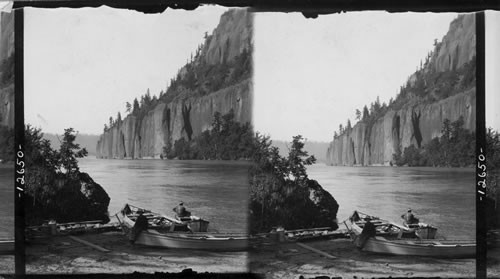 Cape Horn. Bold Bluffs of rocks on the Columbia River, Washington