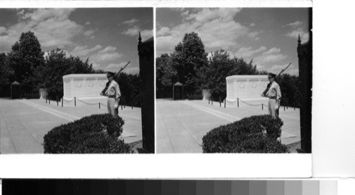 Arlington Tomb of the unknown soldier--Virginia