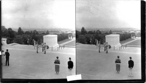 Tomb of the Unknown Soldier, Changing of the Guard, Arlington Cemetery