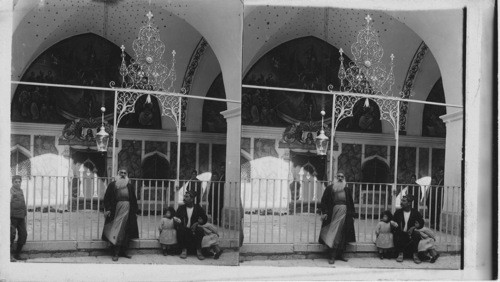 Entrance to the Church of St. James. Jerusalem. (Armenian)