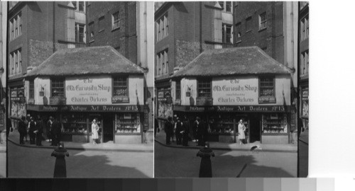 Old curiosity shop. London