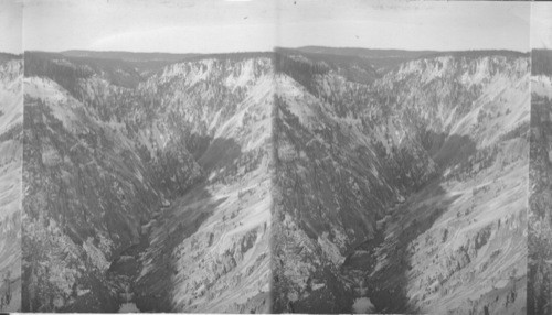 Great Canyon from Inspiration Point, Yellowstone National Park