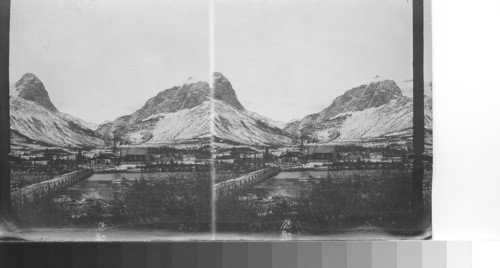 The "Three Sisters", Canmore, Canada. Alta