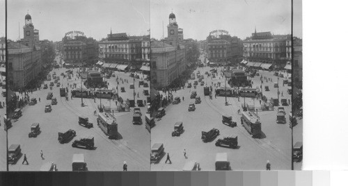 The Puerta del Sol, Madrid, Spain