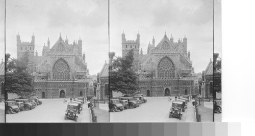 Exeter Cathedral. Exeter, England. Feb. 1933 Service