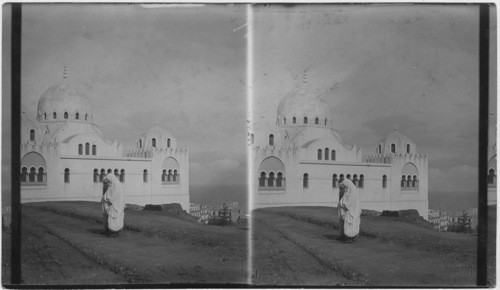 A Mosque and Turkish Women, Algiers, Algeria