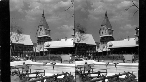 Ice Skaters - Black Forest Village, A Century of Progress, Chicago, Ill