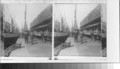 Along the Busy Wharves, Buenos Aires, Argentine Republic