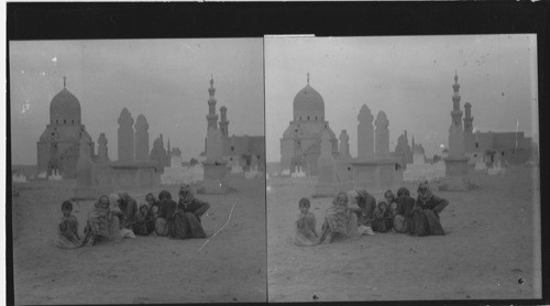 An Egyptian Cemetery Tombs Cairo, Egypt