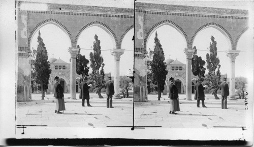 Mosque at El Aksa. Jerusalem. Palestine