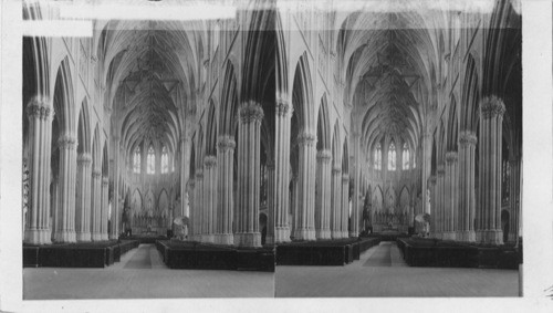 Interior of St. Patrick's Cathedral. N.Y. City