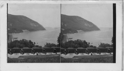 The Beautiful Valley of the Hudson River from the Fortification at West Point, N.Y. Good Neg. Old