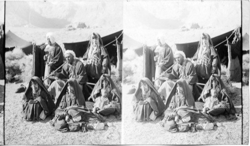 A Bedouin Camp near Horeb Egypt