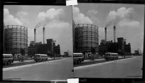 A Power Plant Along the East River N.Y.C