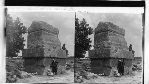 Tomb of Hiram - King of Tyre. Syria