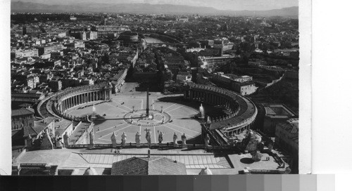 Rome from balcony of St. Peter's